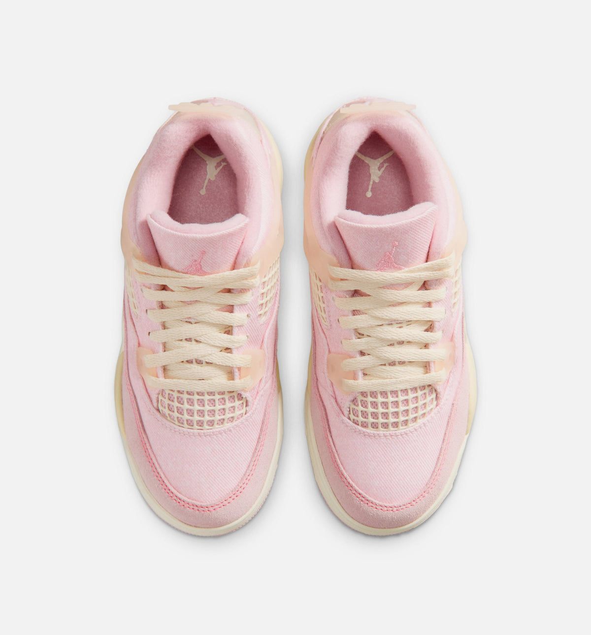 Air Jordan 4 Retro Pink Pearl & Iced Carmine Preschool Sneakers