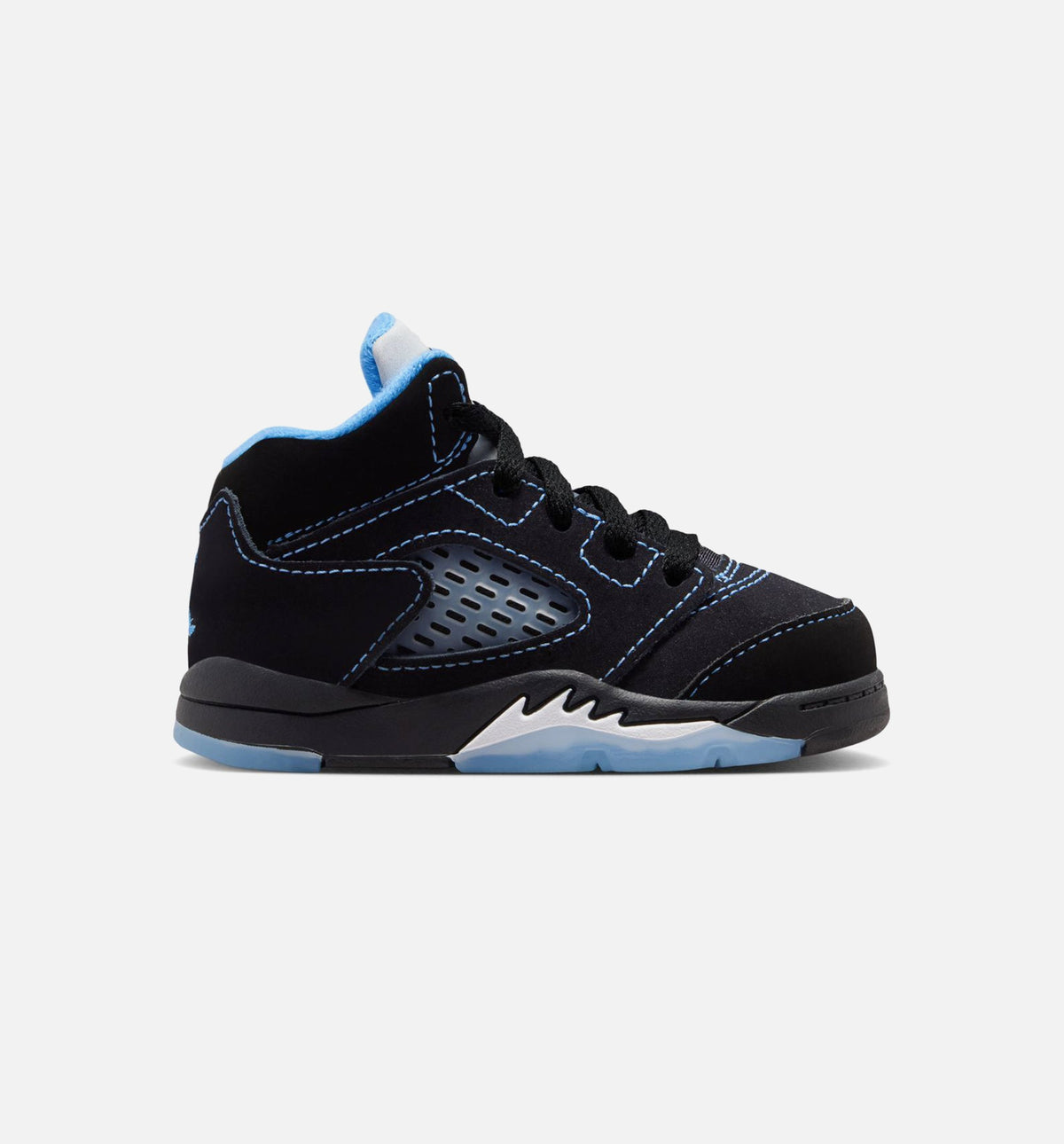 Air Jordan 5 Retro Black Carolina Infant & Toddler Sneakers