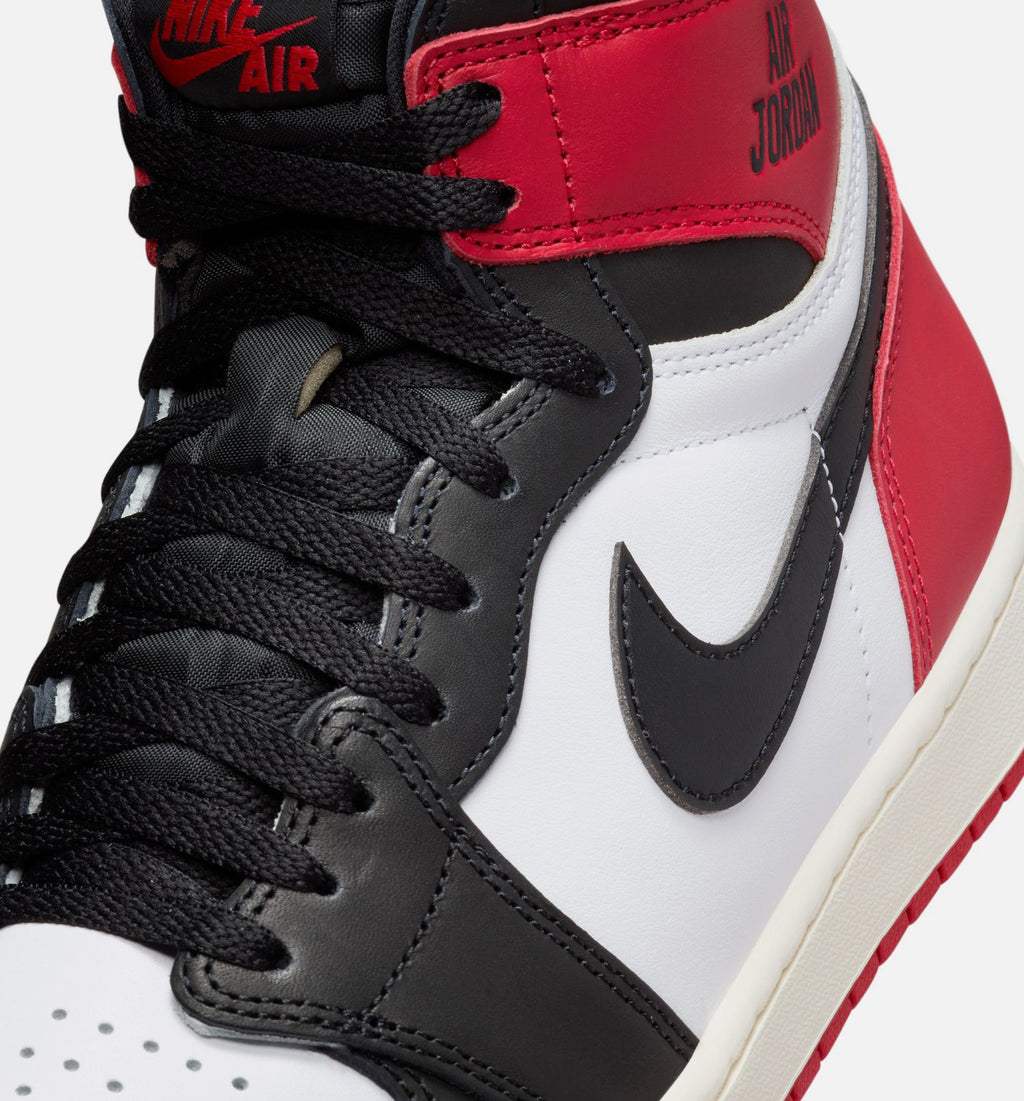 Air Jordan 1 Retro High OG Black Toe Men's Sneakers