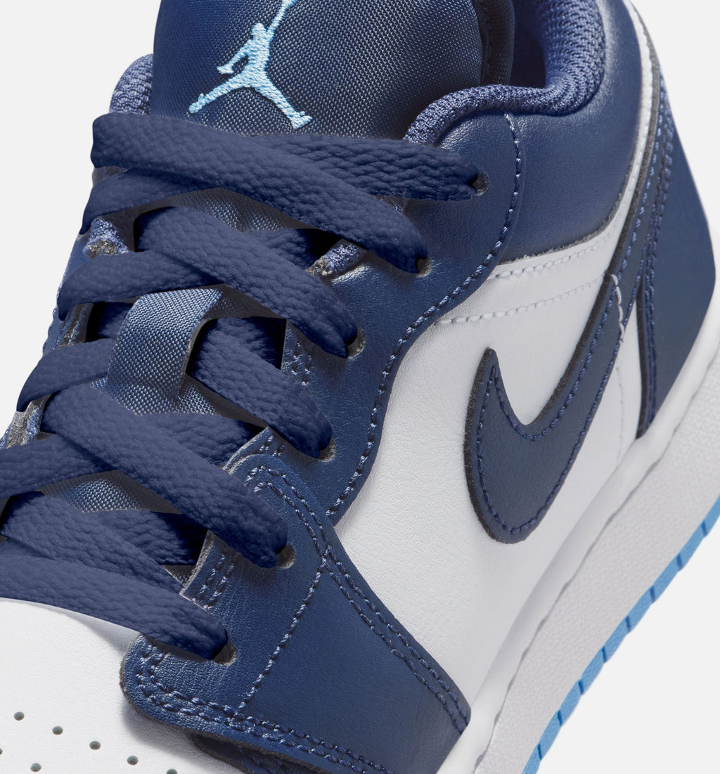 Air Jordan 1 Low GS Sneakers - Midnight Navy / University Blue / White