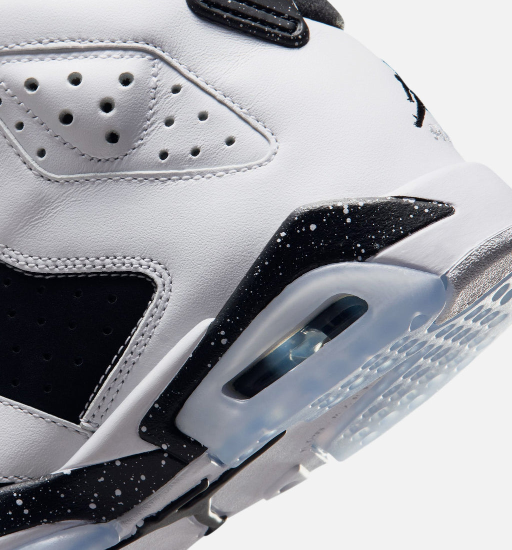 Air Jordan 6 Retro Black & White Grade School Sneakers