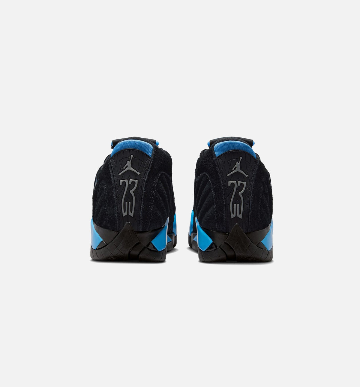 Air Jordan 14 Retro Black & University Blue Grade School Sneakers