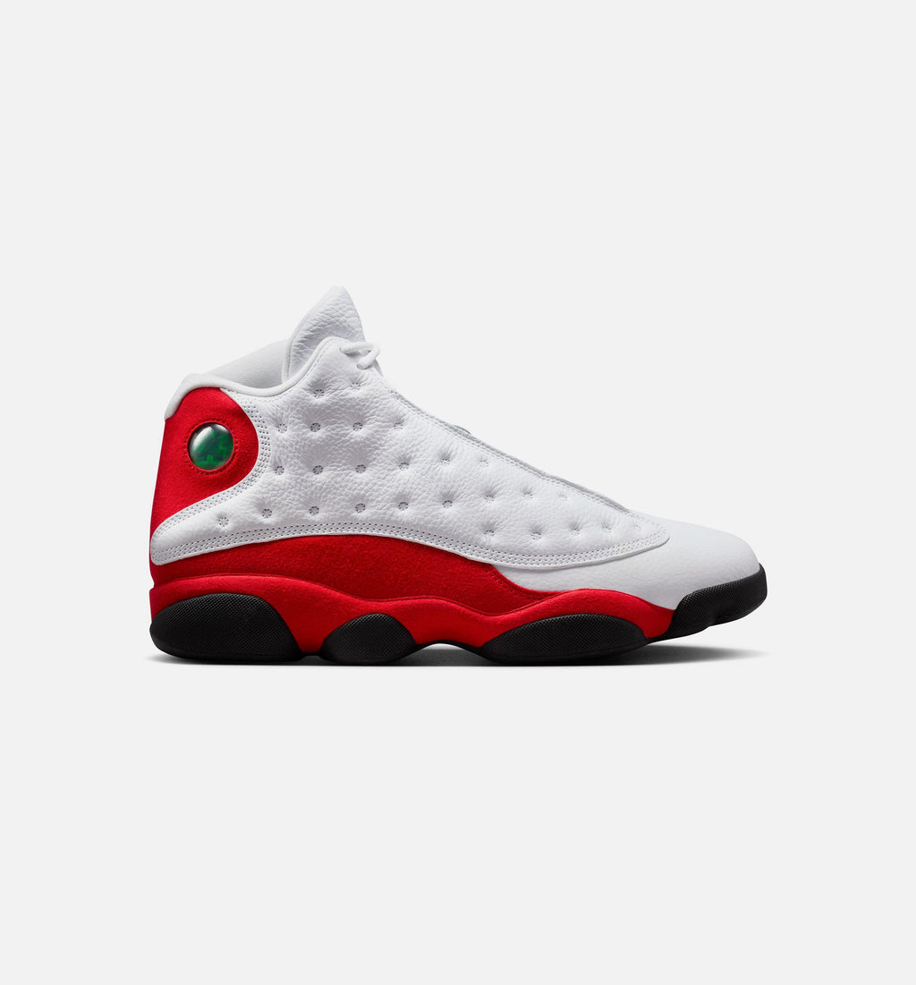 Air Jordan 13 Retro White & University Red Men's Sneakers