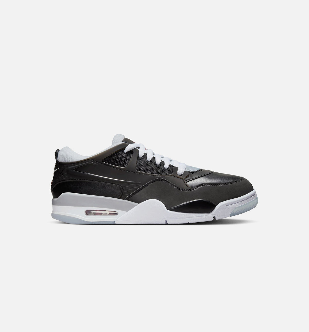 Air Jordan 4 RM Black, Red & Grey Men's Sneakers