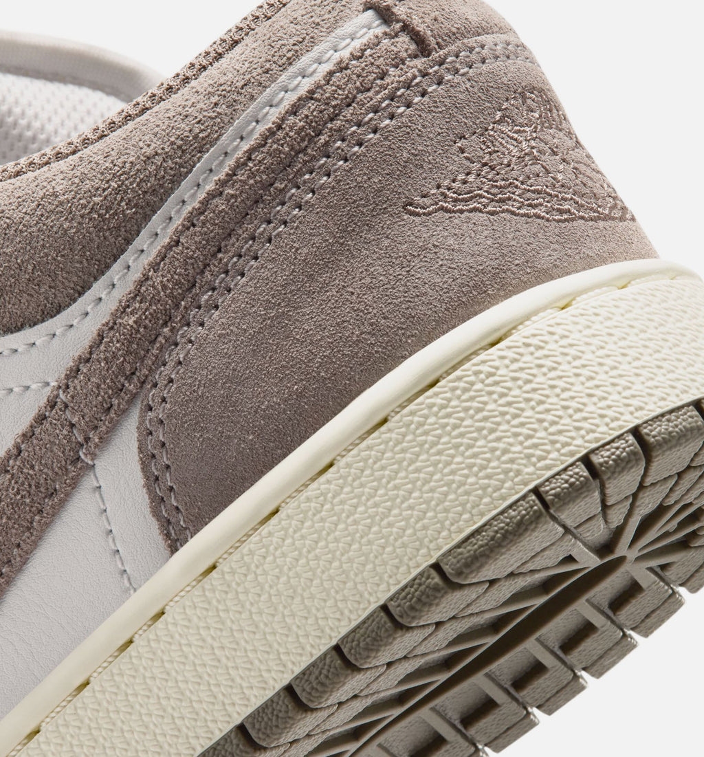 Air Jordan 1 Low GS Sneakers - Olive Grey / Enigma Stone / Summit White