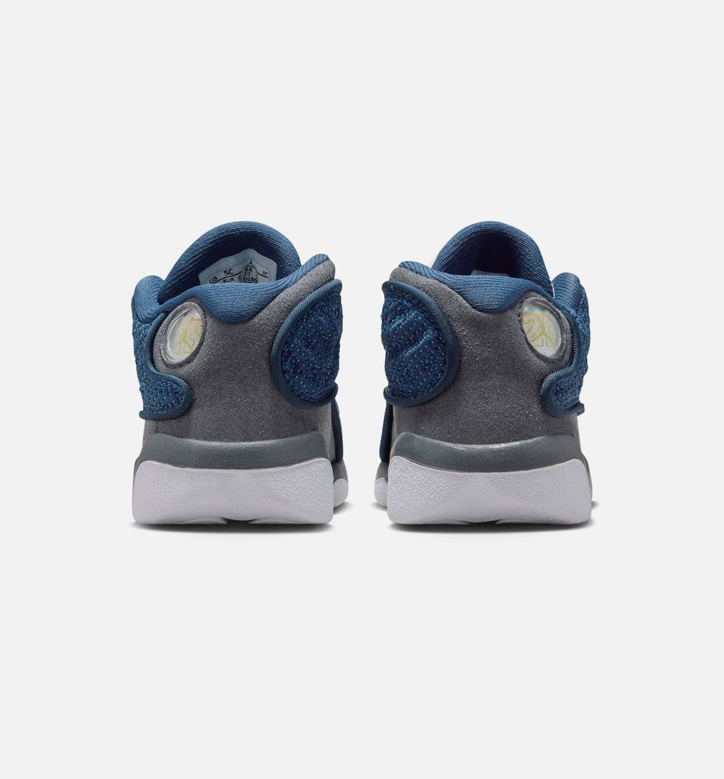 Air Jordan 13 Retro Navy & Flint Grey Infant & Toddler Sneakers