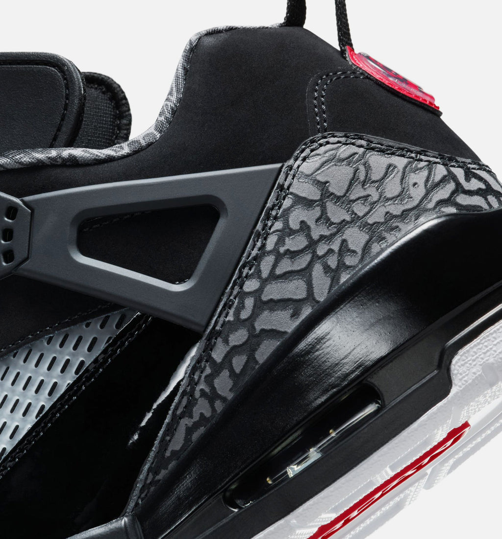 Spizike Low Black & Classic Green Men's Sneakers