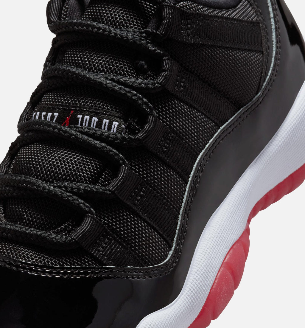 Air Jordan 11 Retro Bred Grade School Sneakers