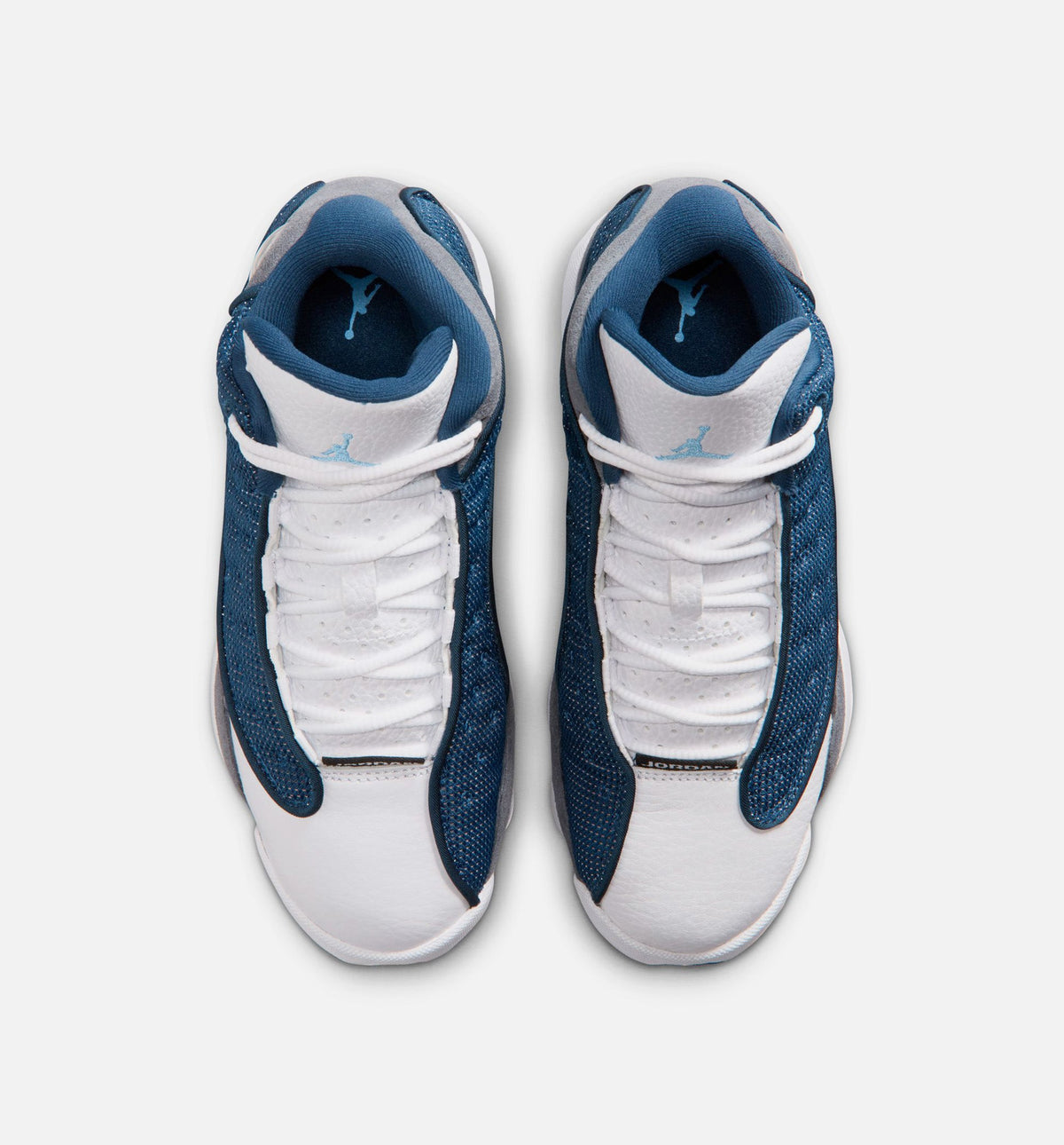 Air Jordan 13 Retro Navy & Flint Grey Grade School Sneakers