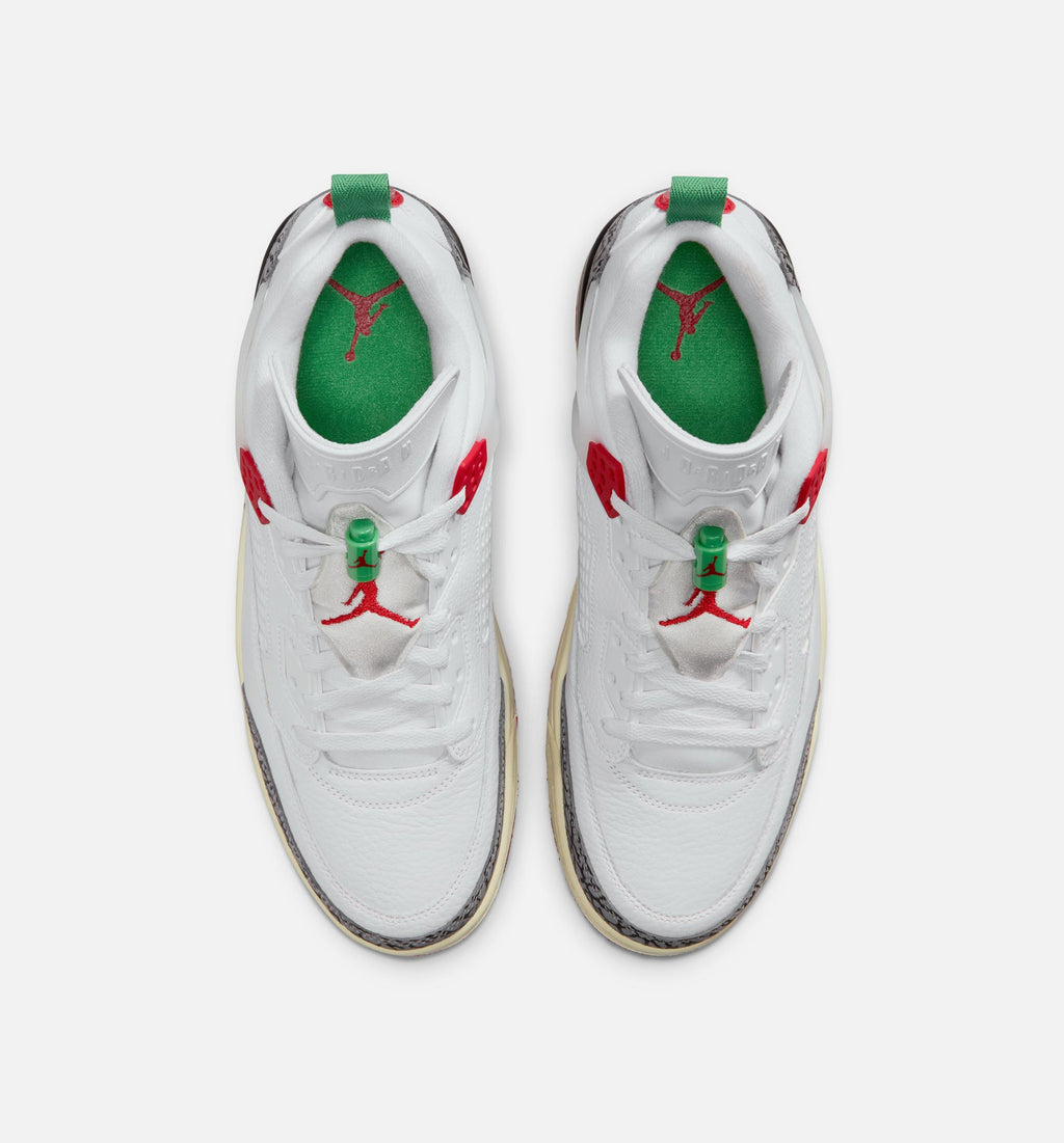 Spizike Low White & Black Men's Sneakers