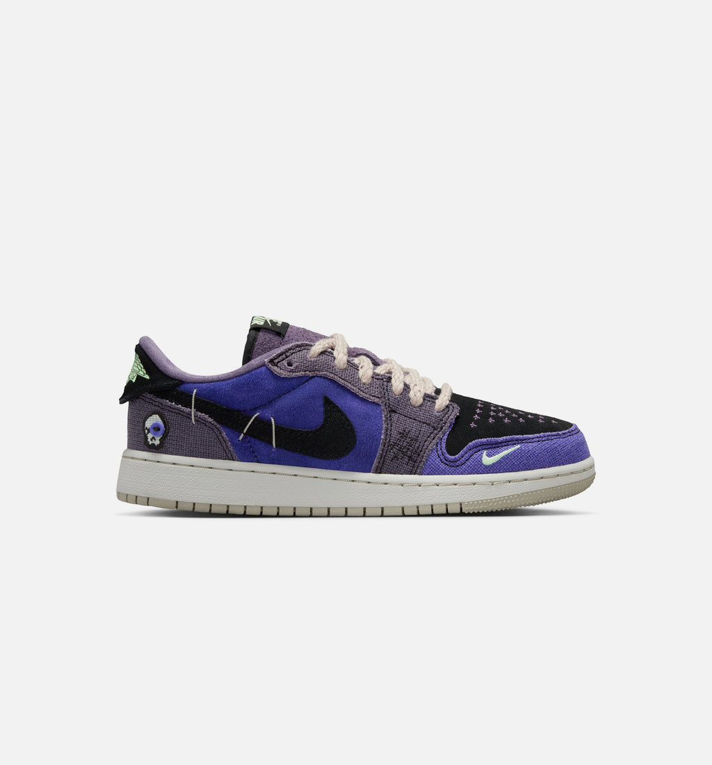 Air Jordan 1 Low OG GS Sneakers - Regency Purple / Dark Raisin