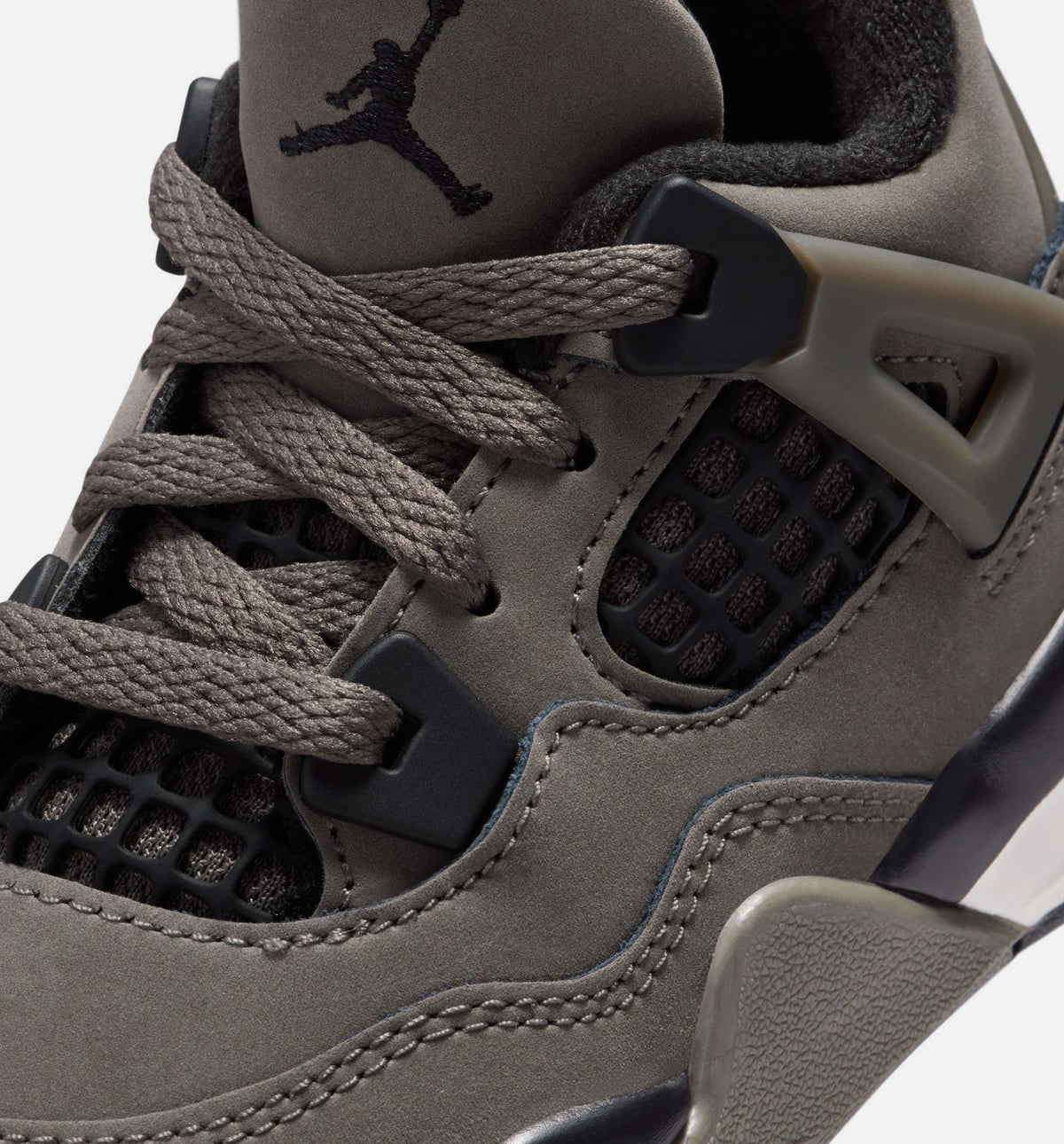 Air Jordan 4 Retro Cave Stone & Black Infant & Toddler Sneakers