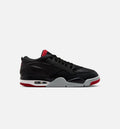 Air Jordan 4 RM Black & Wolf Grey Men's Sneakers