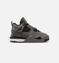 Air Jordan 4 Retro Cave Stone & Black Infant & Toddler Sneakers