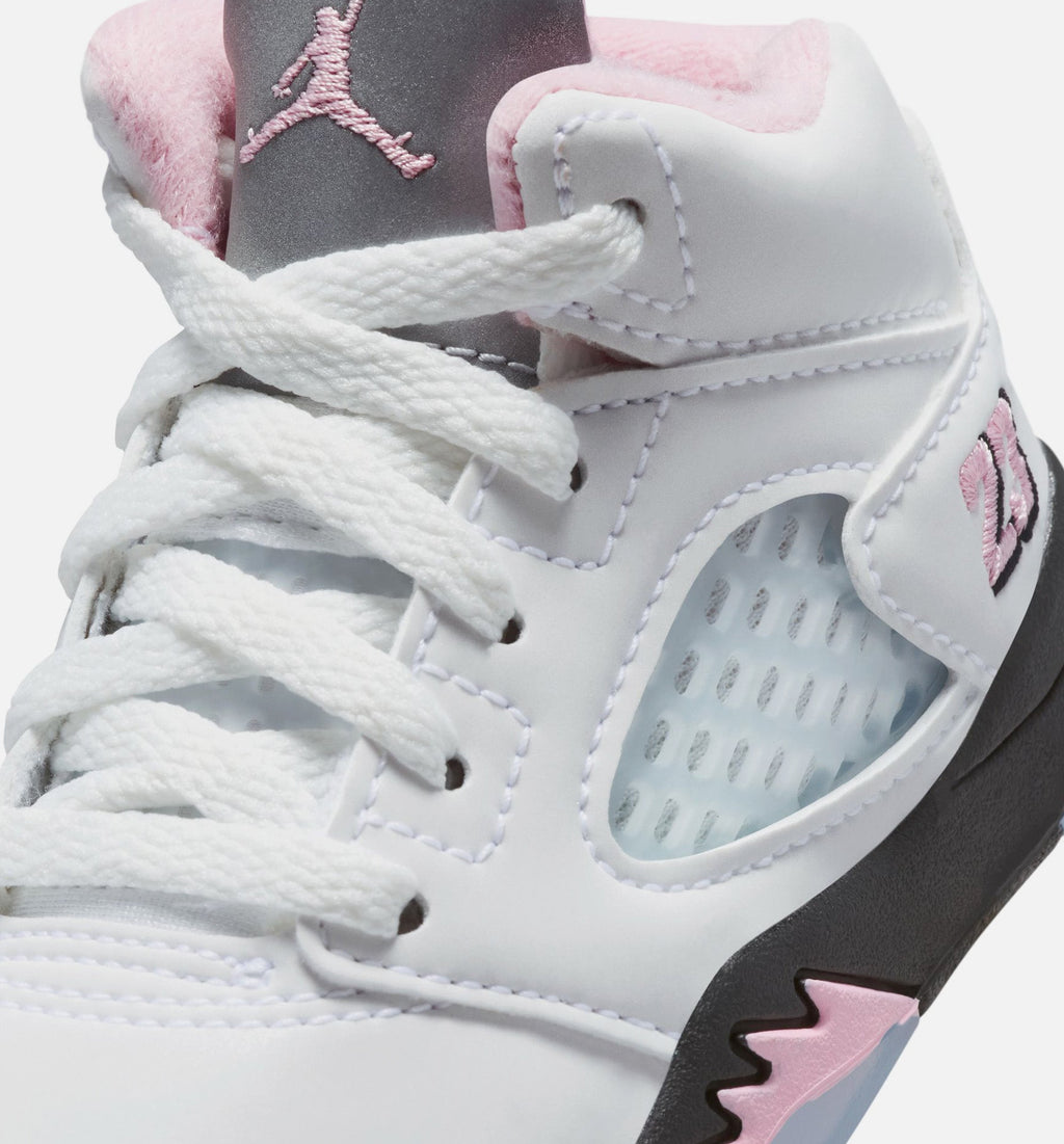 Air Jordan 5 Retro Medium Soft Pink Infant & Toddler Sneakers