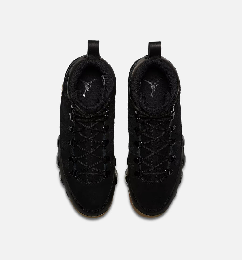 Air Jordan 9 Retro Black & Gum Light Brown Men's Boots