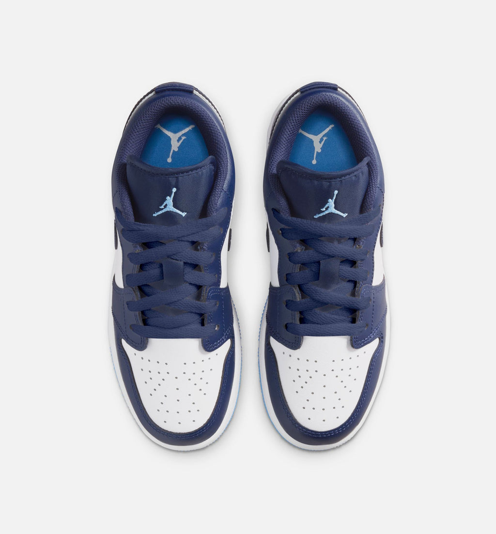 Air Jordan 1 Low GS Sneakers - Midnight Navy / University Blue / White