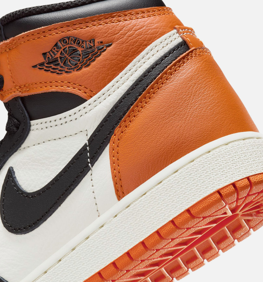 Air Jordan 1 Retro High OG Shattered Backboard Grade School Sneakers
