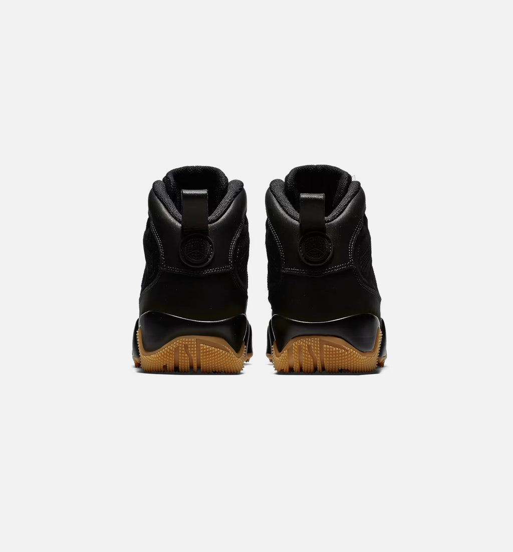 Air Jordan 9 Retro Black & Gum Light Brown Men's Boots