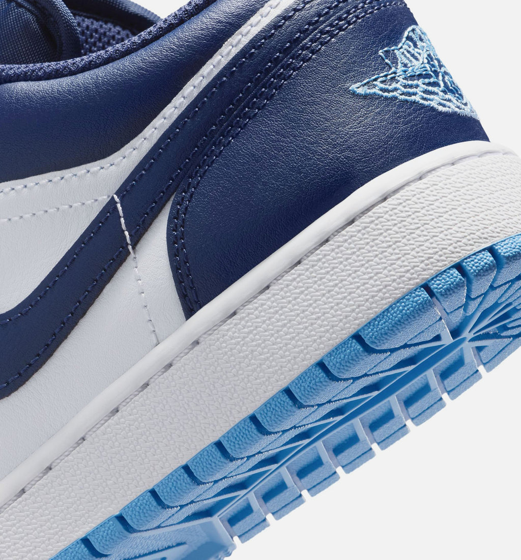 Air Jordan 1 Low GS Sneakers - Midnight Navy / University Blue / White