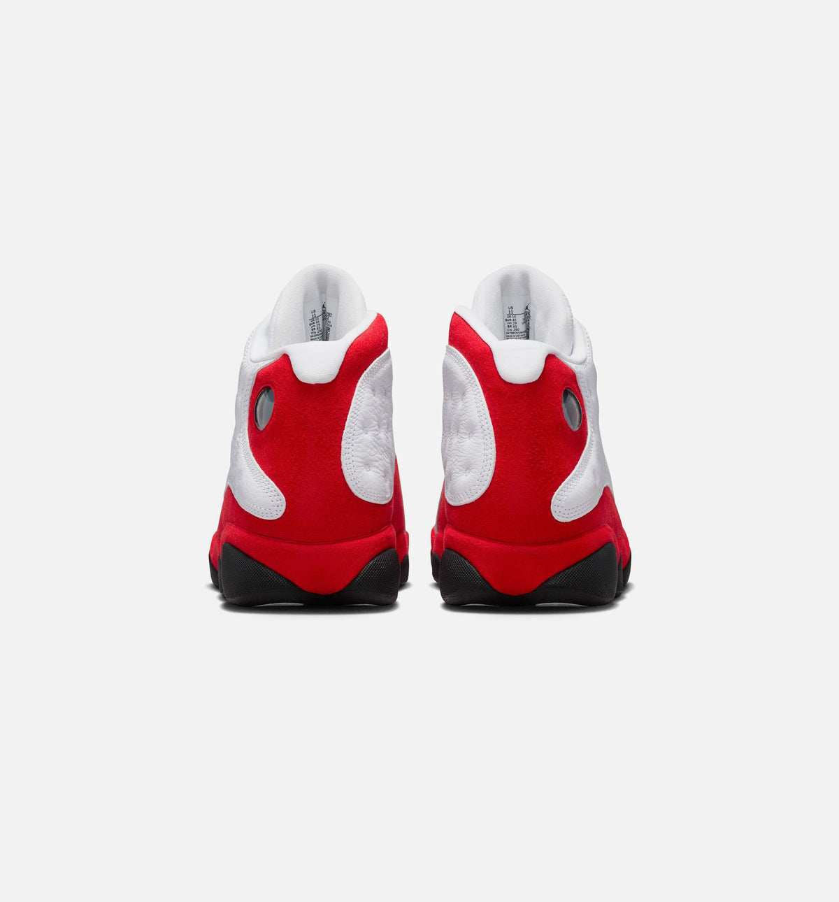 Air Jordan 13 Retro White & University Red Men's Sneakers