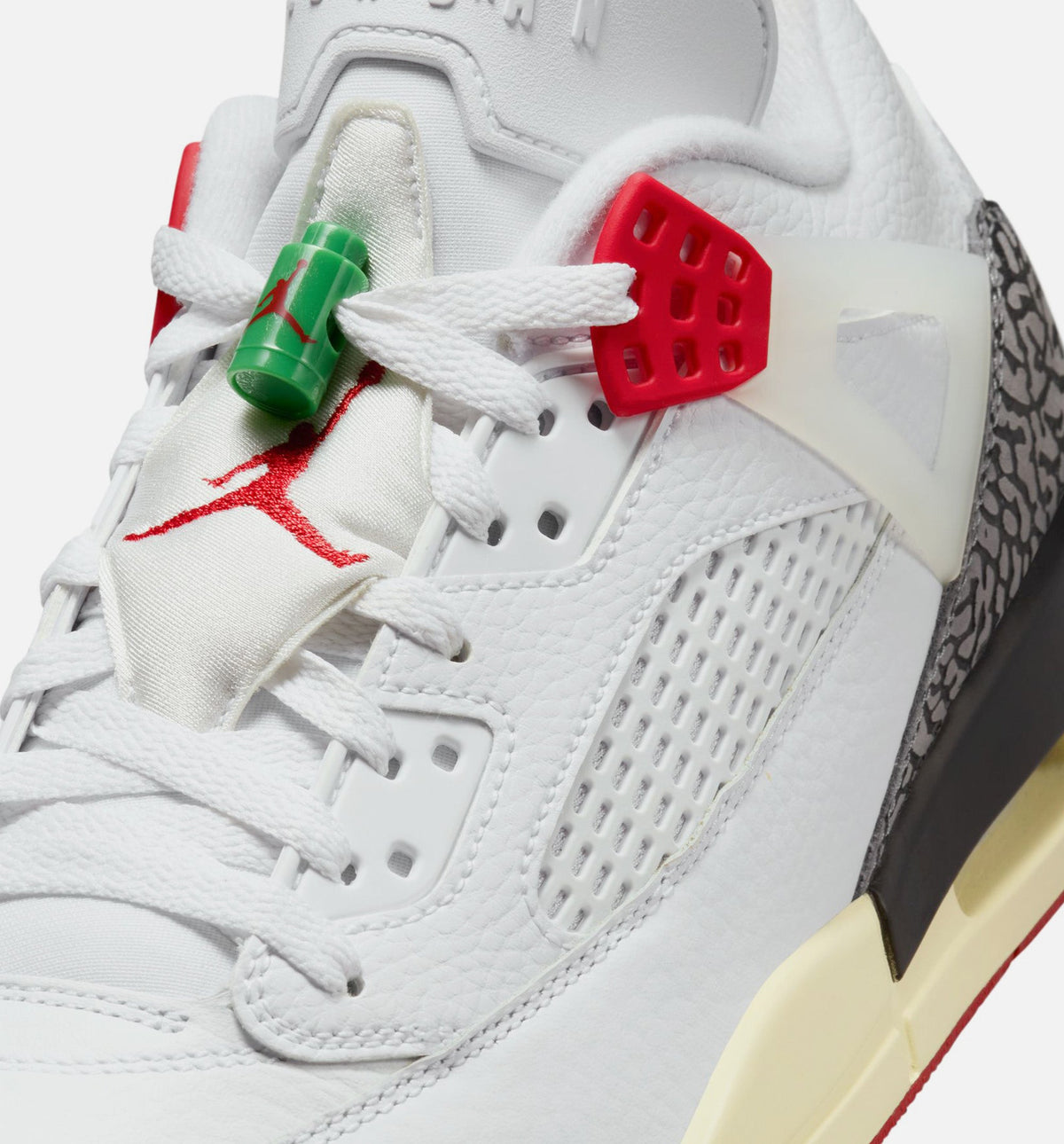 Spizike Low White & Black Men's Sneakers