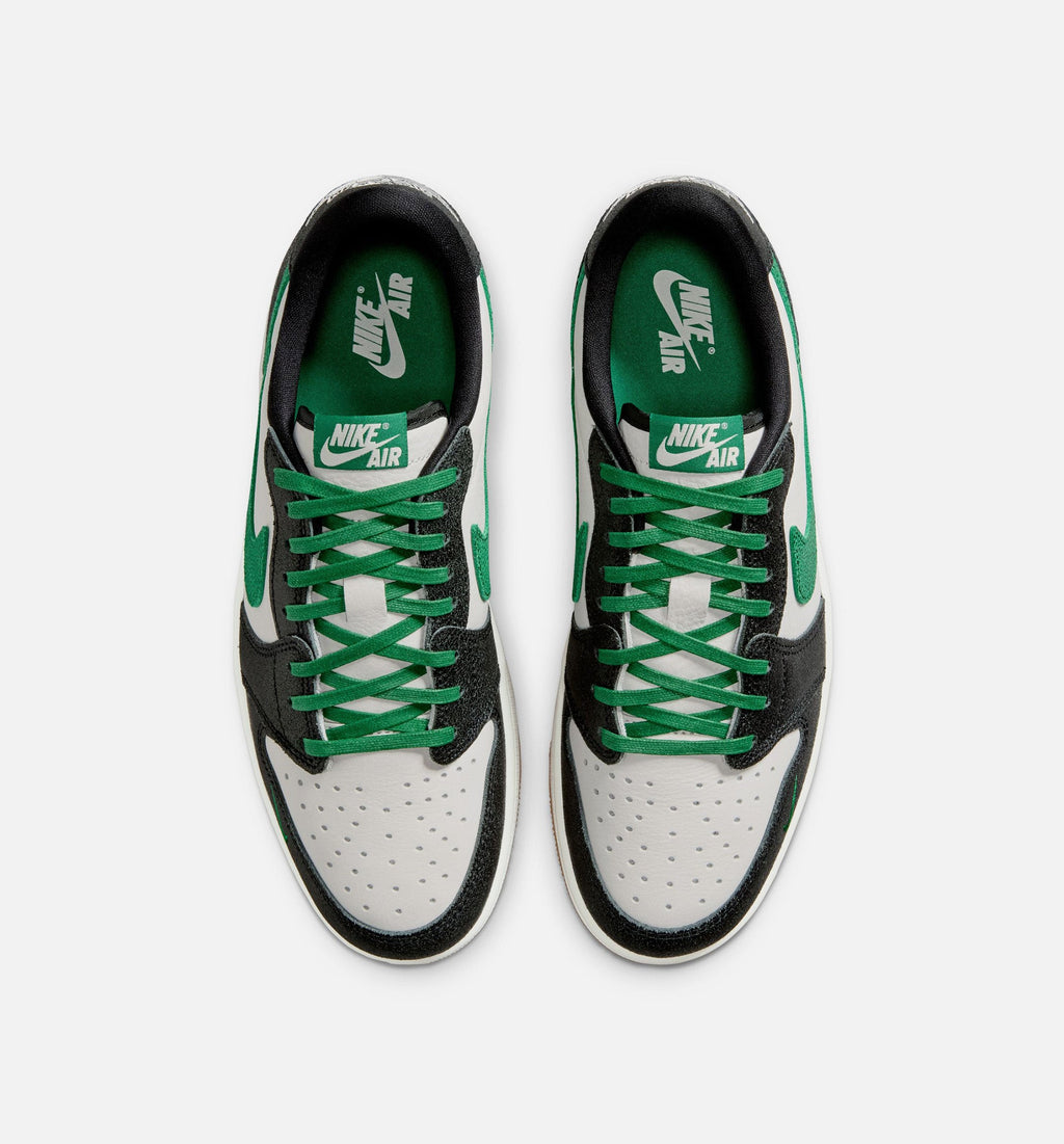 Air Jordan 1 Retro Low OG Phantom & Pine Green Men's Sneakers