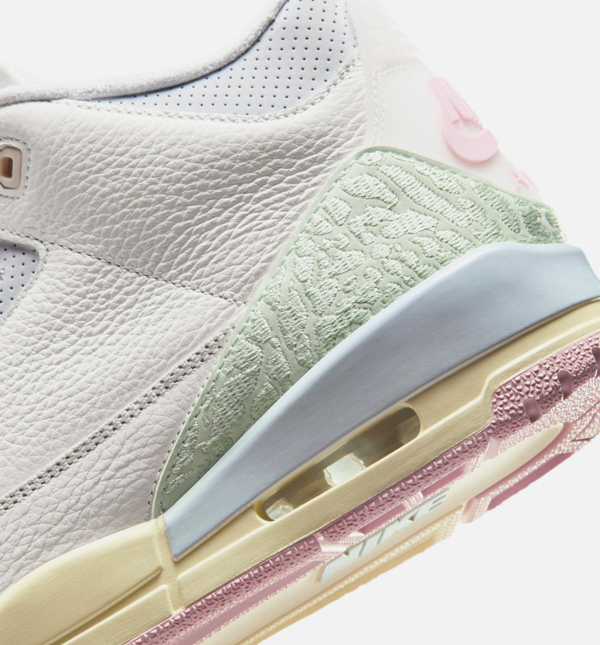 Air Jordan 3 Retro Sail & Jade Aura Men's Sneakers