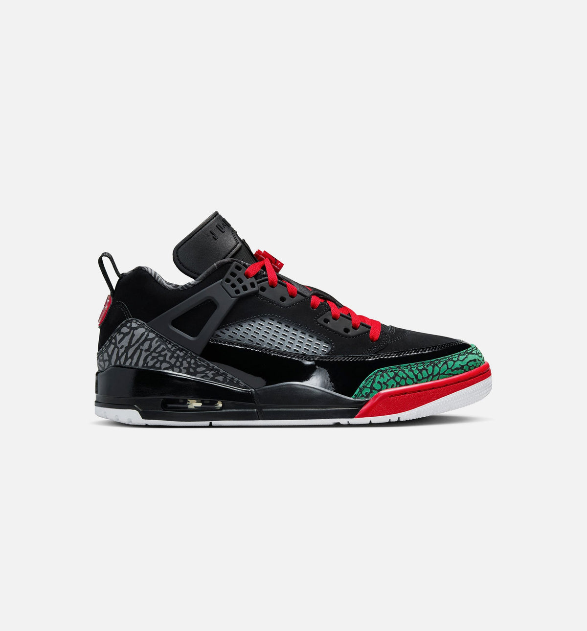 Spizike Low Black & Classic Green Men's Sneakers