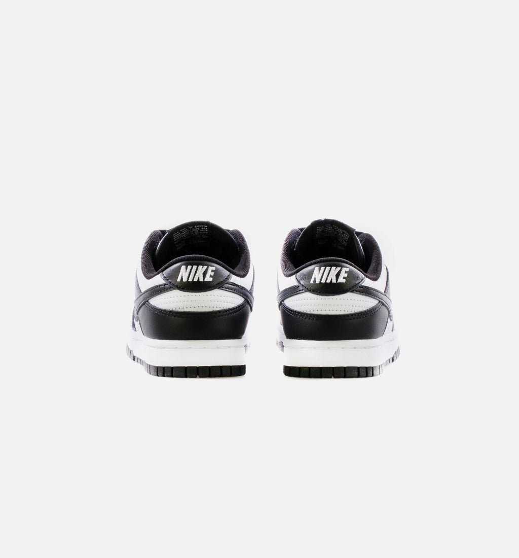 Dunk Low Black & White Men's Sneakers