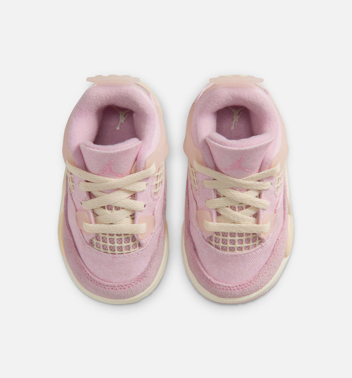 Air Jordan 4 Retro Pink Pearl & Iced Carmine Infant & Toddler Sneakers