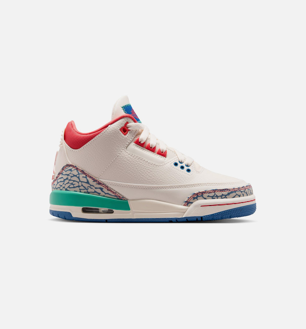 Air Jordan 3 Retro Play Your Way Grade School Sneakers