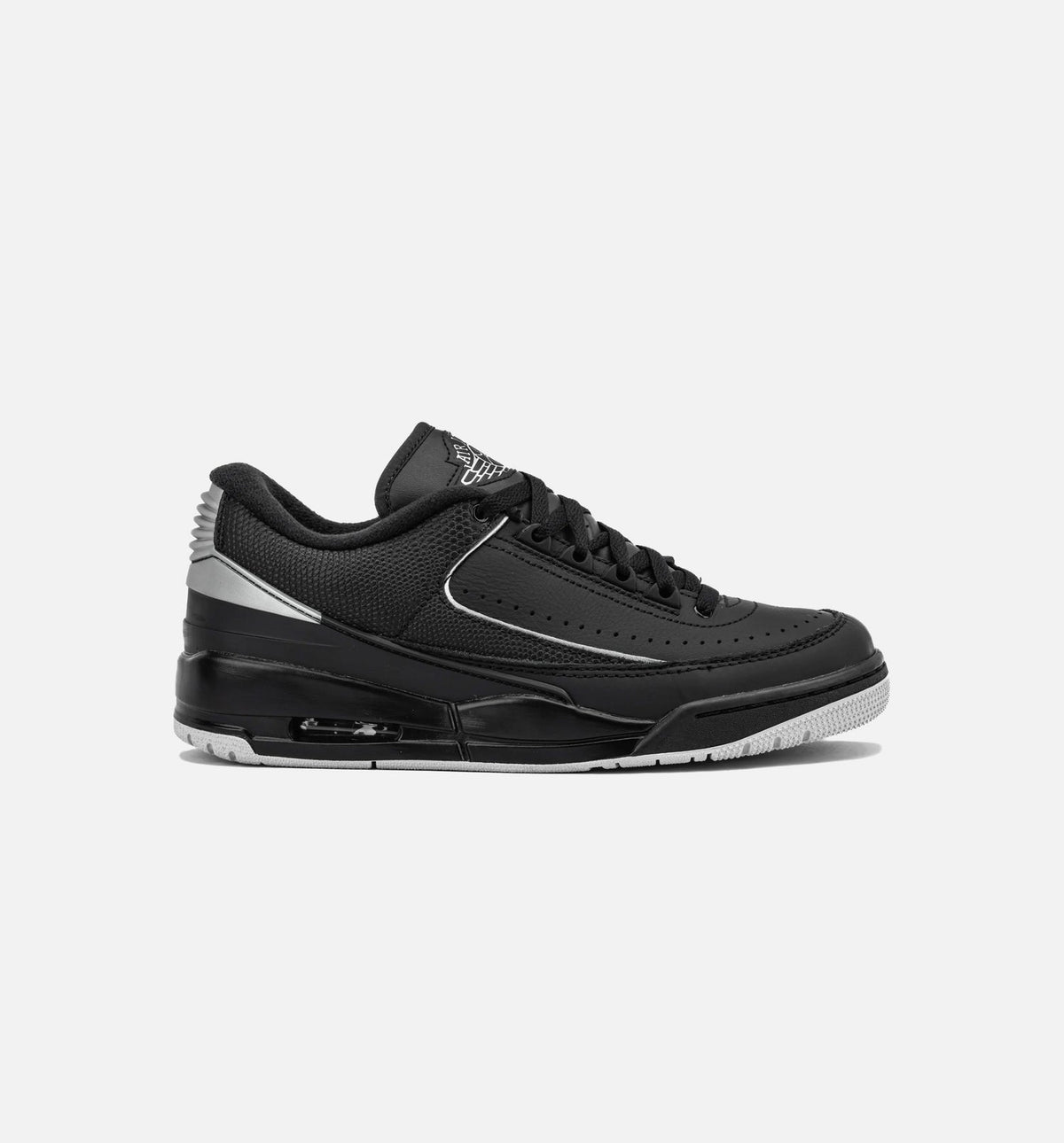 Air Jordan 23 Black & Metallic Silver Men's Sneakers