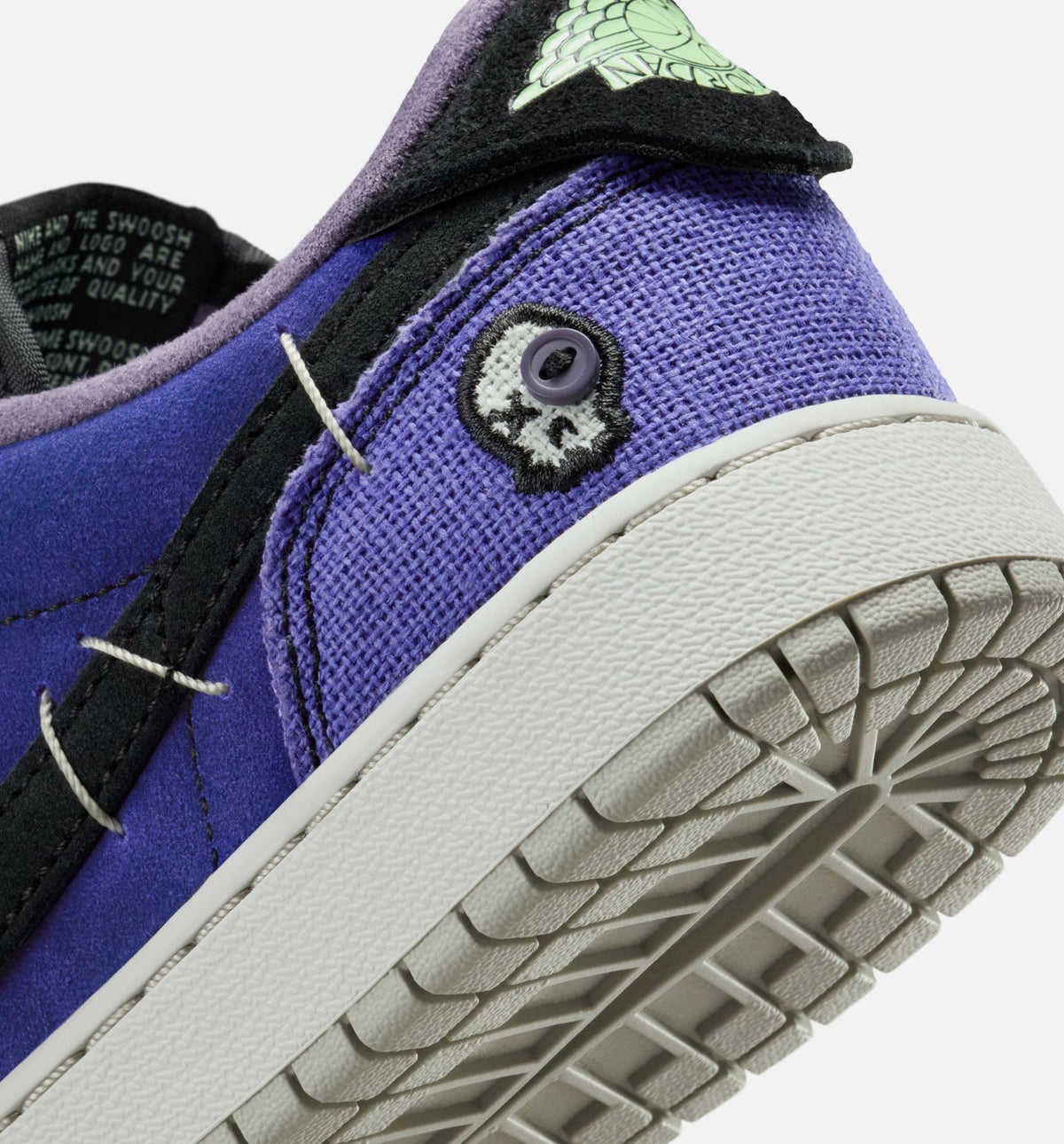 Air Jordan 1 Low OG GS Sneakers - Regency Purple / Dark Raisin