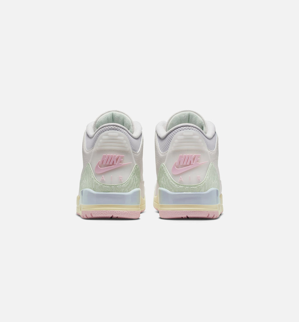Air Jordan 3 Retro Sail & Jade Aura Men's Sneakers
