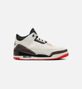 Air Jordan 3 Retro Sail & University Red Men's Sneakers