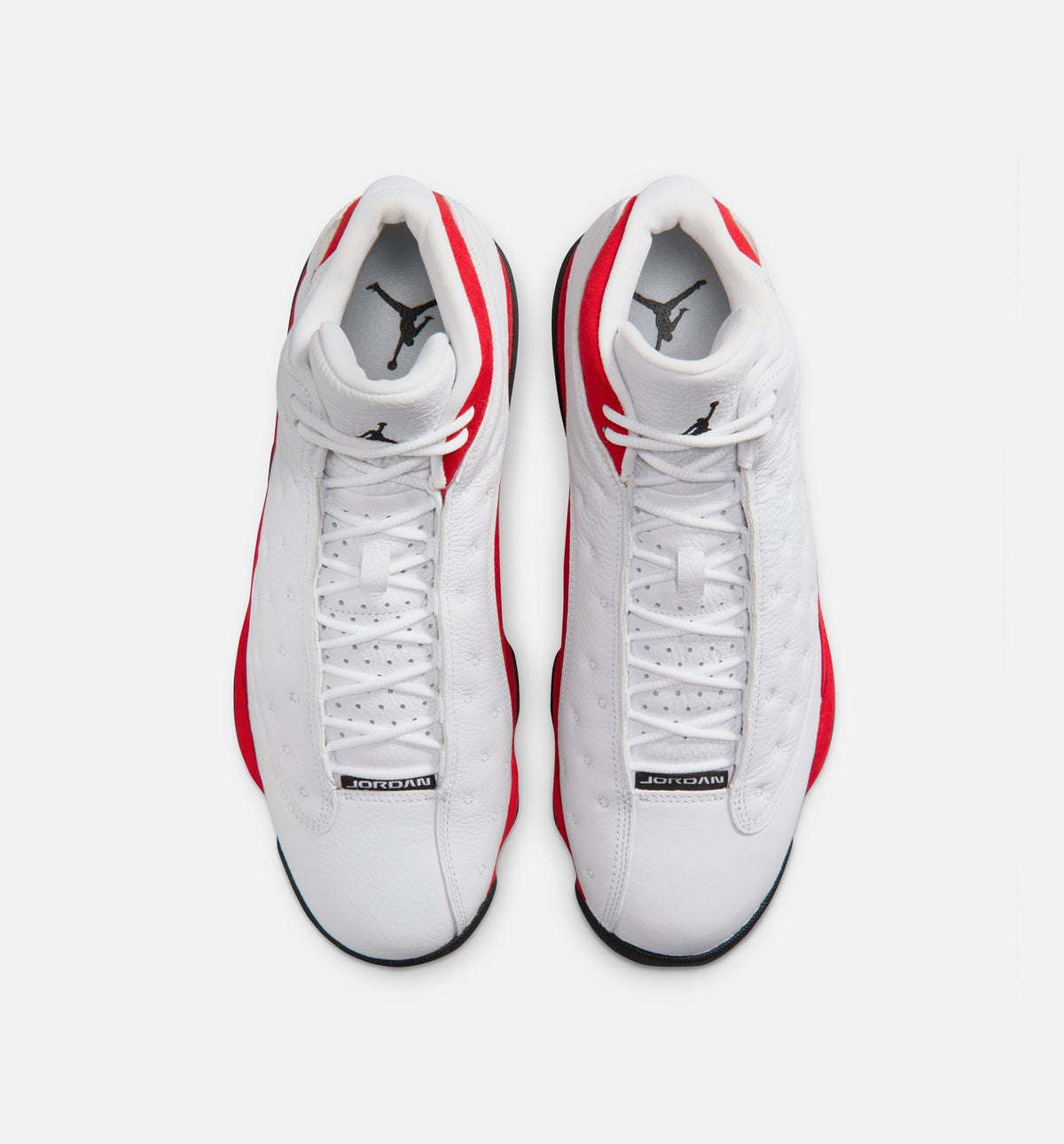 Air Jordan 13 Retro White & University Red Men's Sneakers