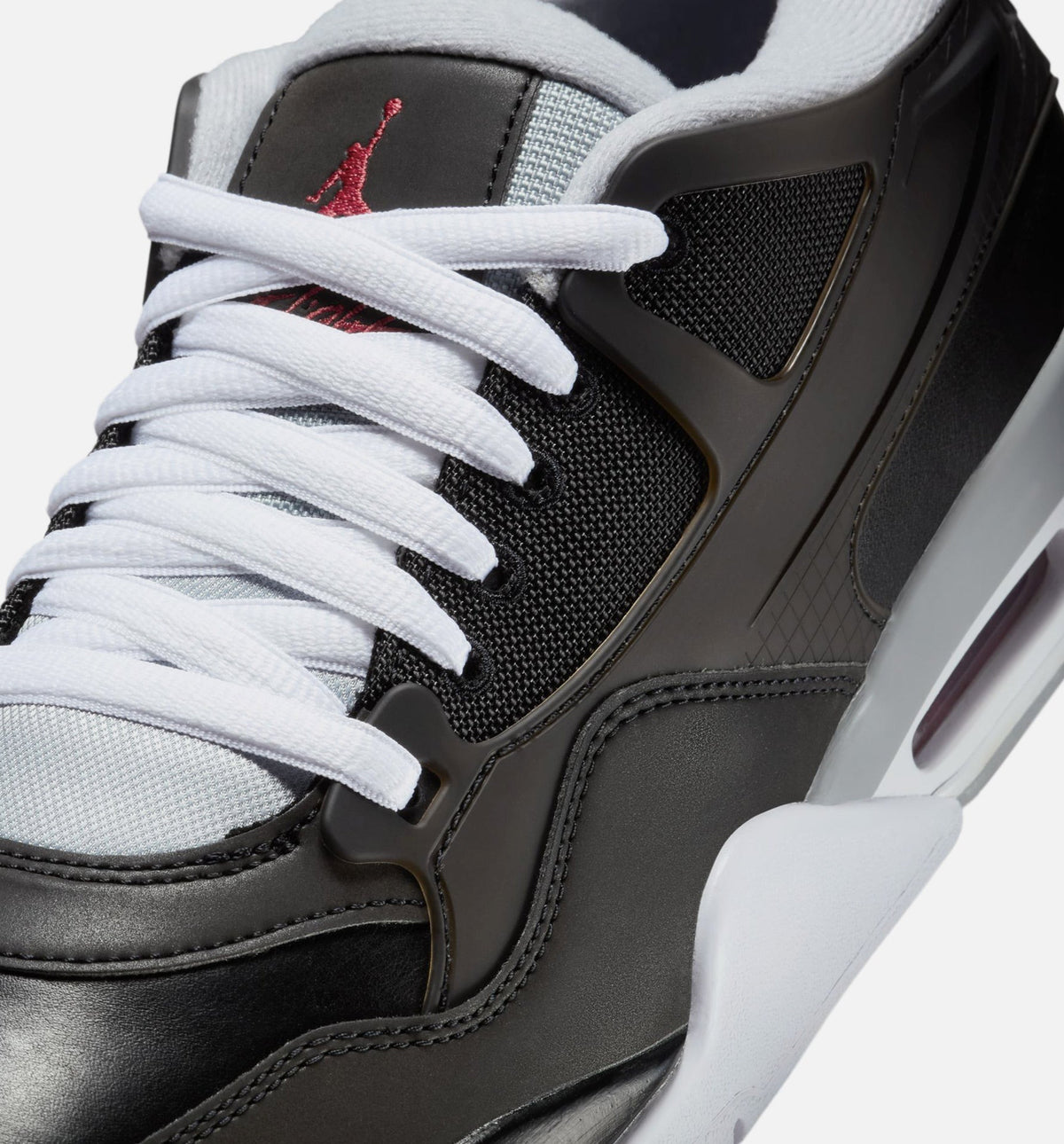 Air Jordan 4 RM Black, Red & Grey Men's Sneakers